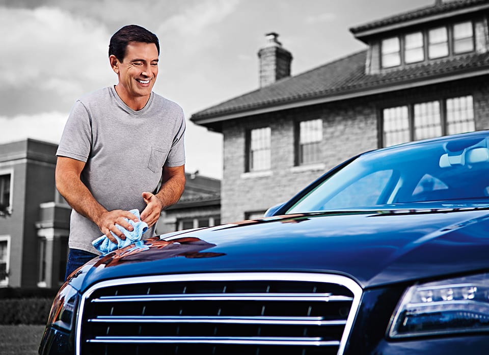 paint-protection-aftercare washing a car
